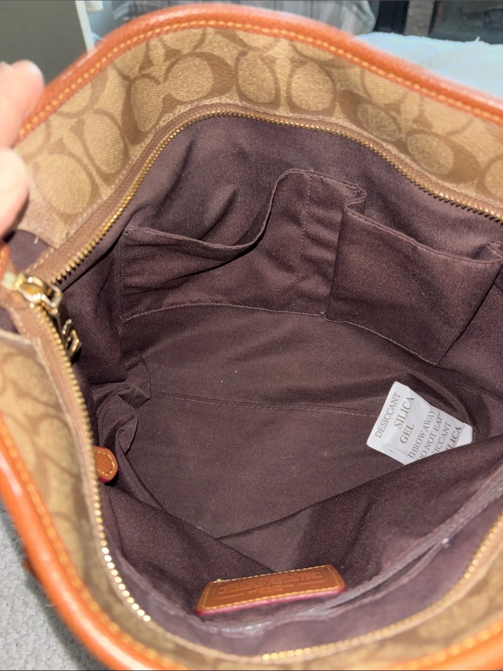 Coach signature monogram